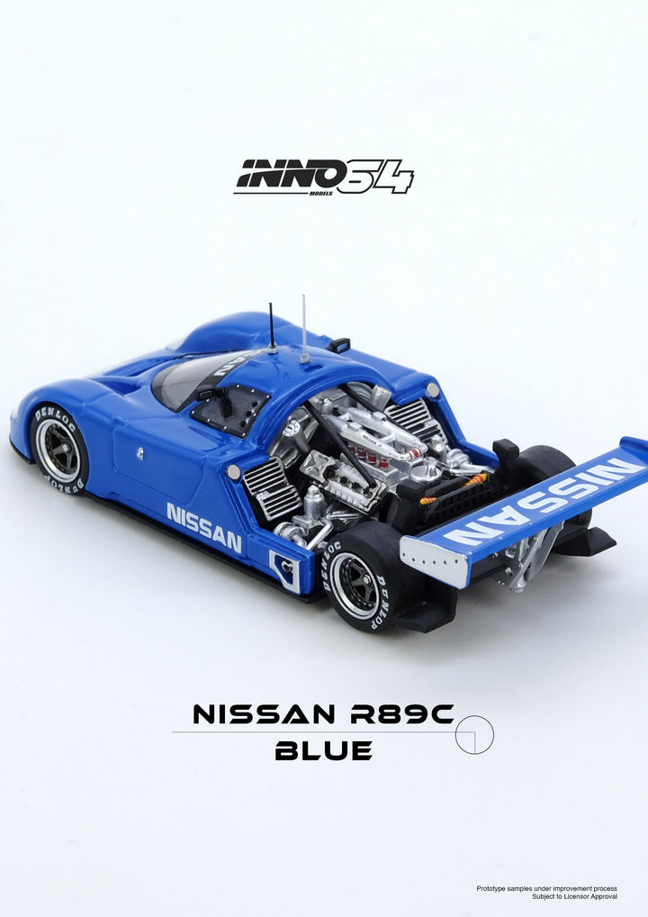 Inno64 1:64 NISSAN R89C Blue IN64-R89C-BL