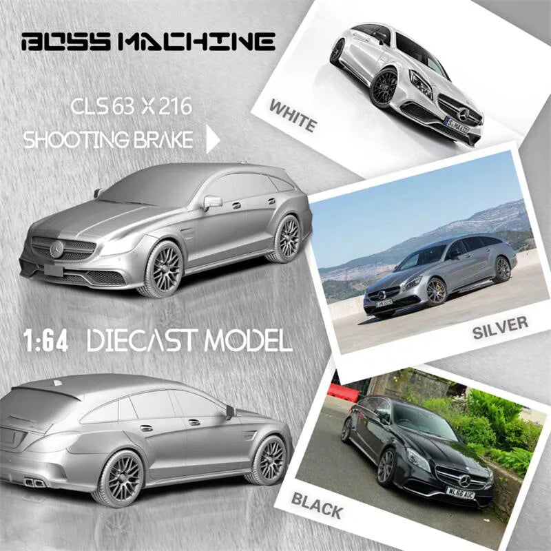 Boss Machine 1:64 Mercedes CLS 63 AMG Shooting Break CLS