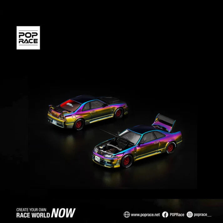 POPRACE 1:64 SKYLINE GT-R (BNR33) S42-APAXPO2025 – Horizon Diecast