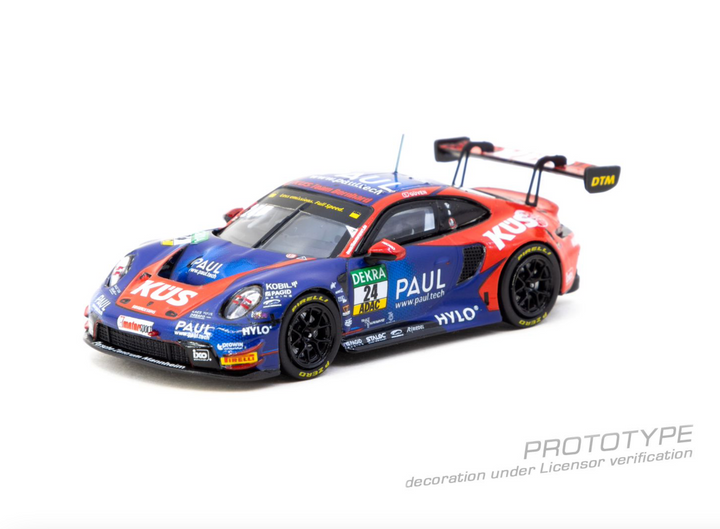 Tarmac Works 1:64 Porsche 911 GT3 R DTM 2023 Ayhancan Güven T64-084-23DTM24