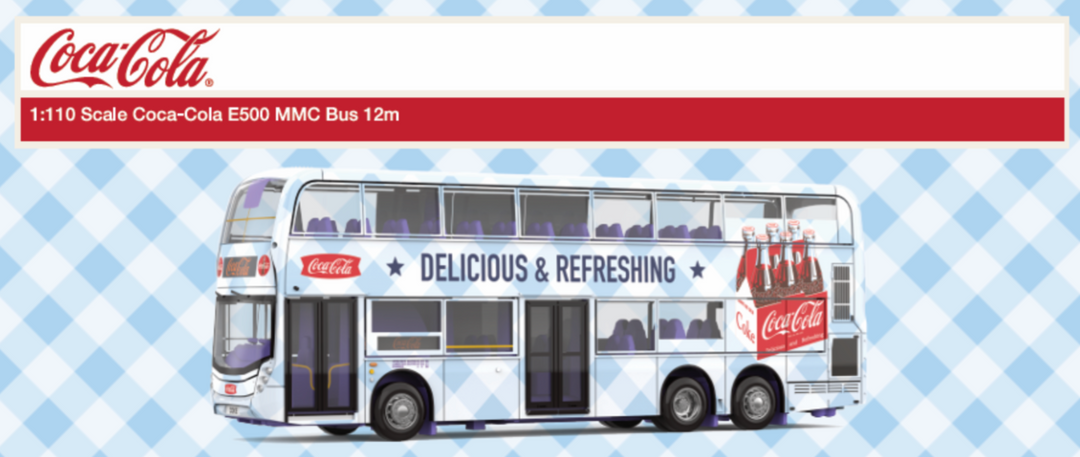 Tiny City 1:110 ADL Enviro500 MMC 12m Coca-Cola COKE063