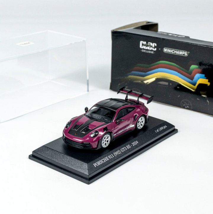 MINICHAMPS 1:64 PORSCHE 911 (992) GT3 RS - 2024 (10 Colours)