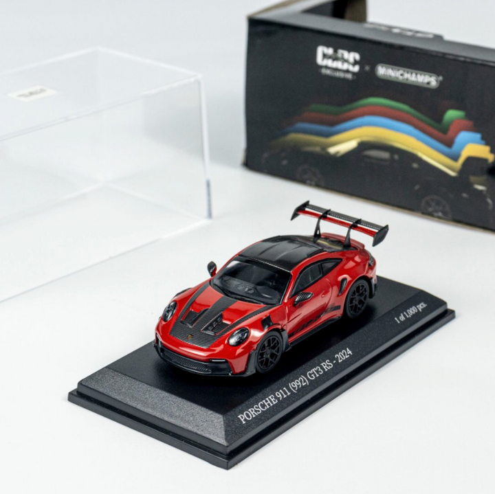MINICHAMPS 1:64 PORSCHE 911 (992) GT3 RS - 2024 (10 Colours)