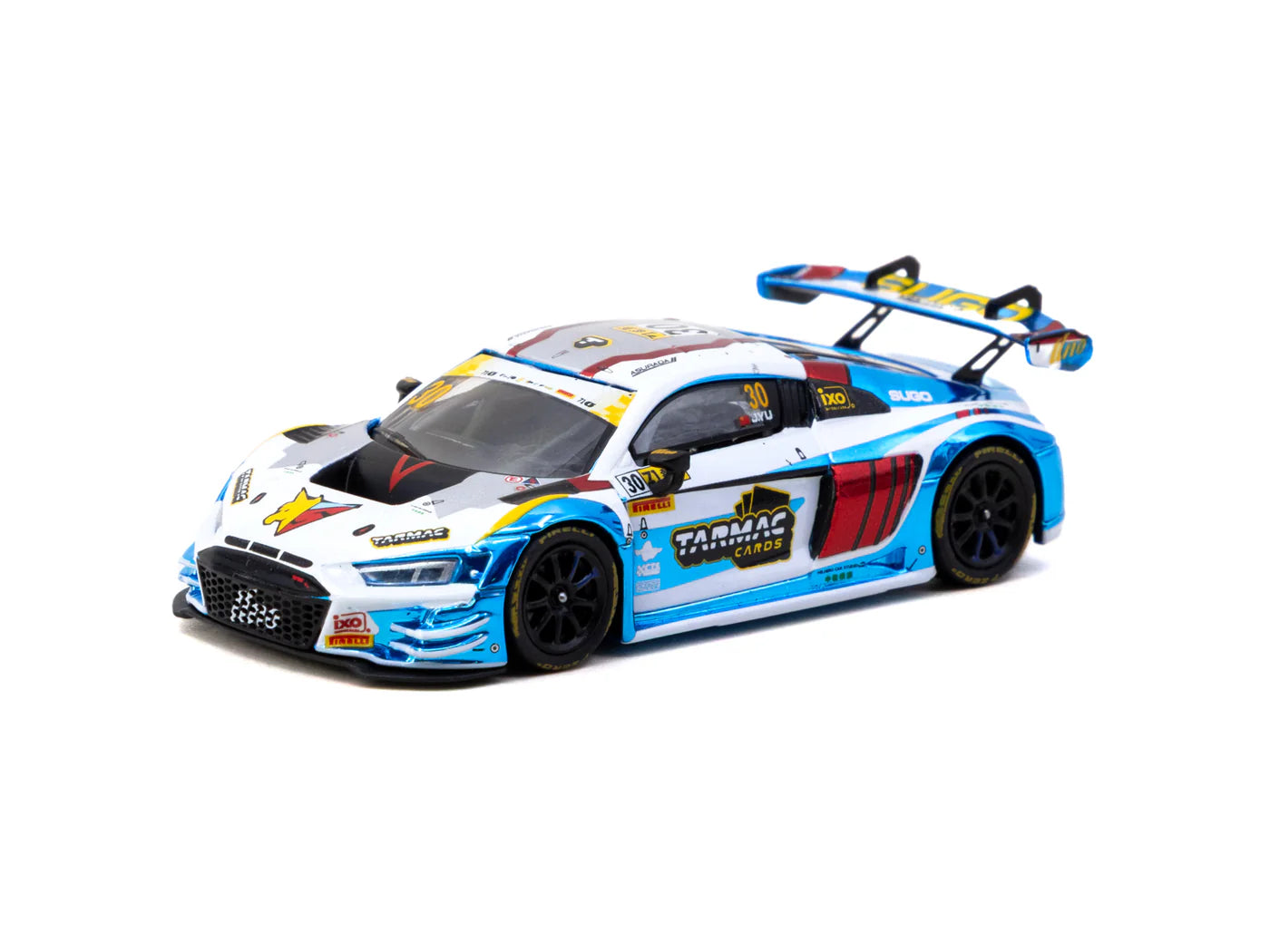 ターマックワークス 1/64 アウディ R8 LMS GT3 evo II Tarmac Works 1:64 Audi R8 LMS GT3 evo II Macau GT Cup - FIA GT