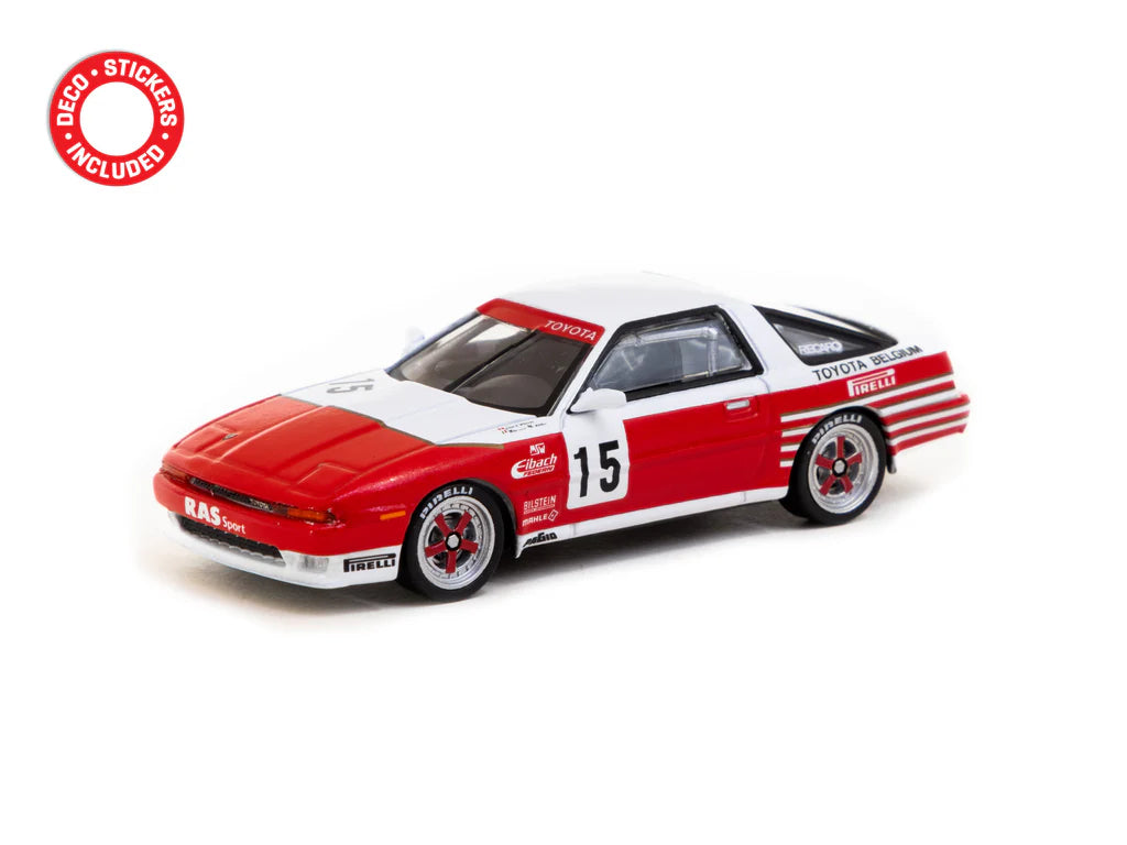 Tarmac Works 1:64 Toyota Supra Turbo (MA70) ETCC 1987 T64-064