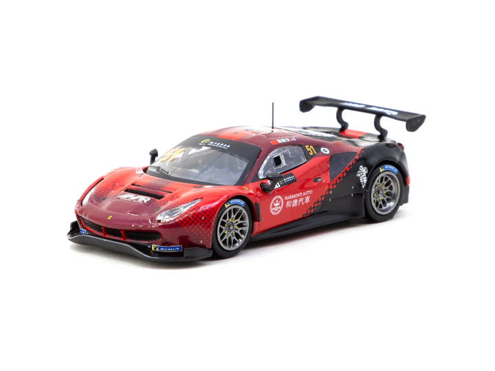 Tarmac Works 1:64 Ferrari 488 GT3 Macau GT Cup 2022 Harmony Racing T64-072-22MGP51