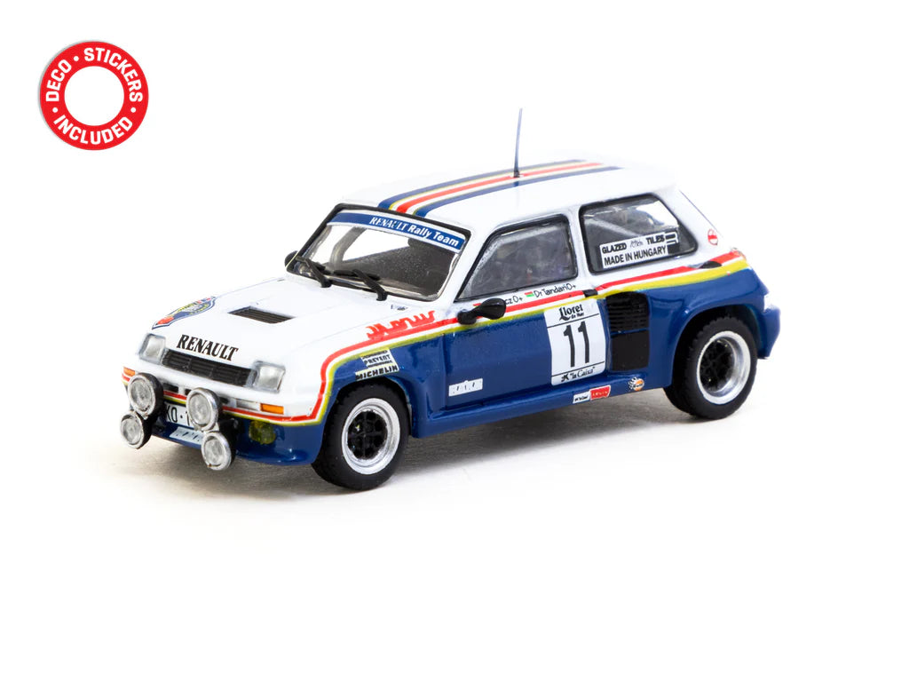 Tarmac Works 1:64 Renault 5 Turbo Rally Costa Brava 1985 T64-TL060