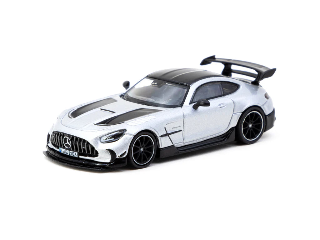 Tarmac Works 1:64 Mercedes-Benz AMG GT Black Series Silver Tarmac Works 1:64 Mercedes-Benz AMG GT Black Series Silver