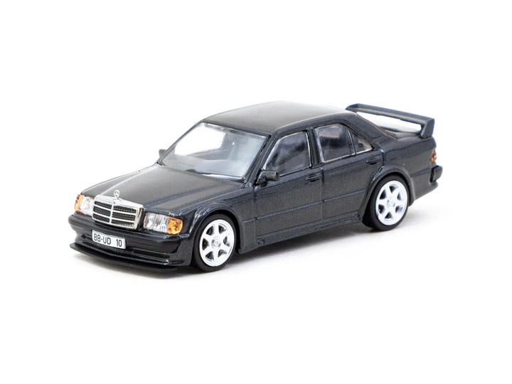 Tarmac Works 1:64 Mercedes-Benz 190 E 2.5-16 EVO 1 Blue-Black metallic T64G-057-BK