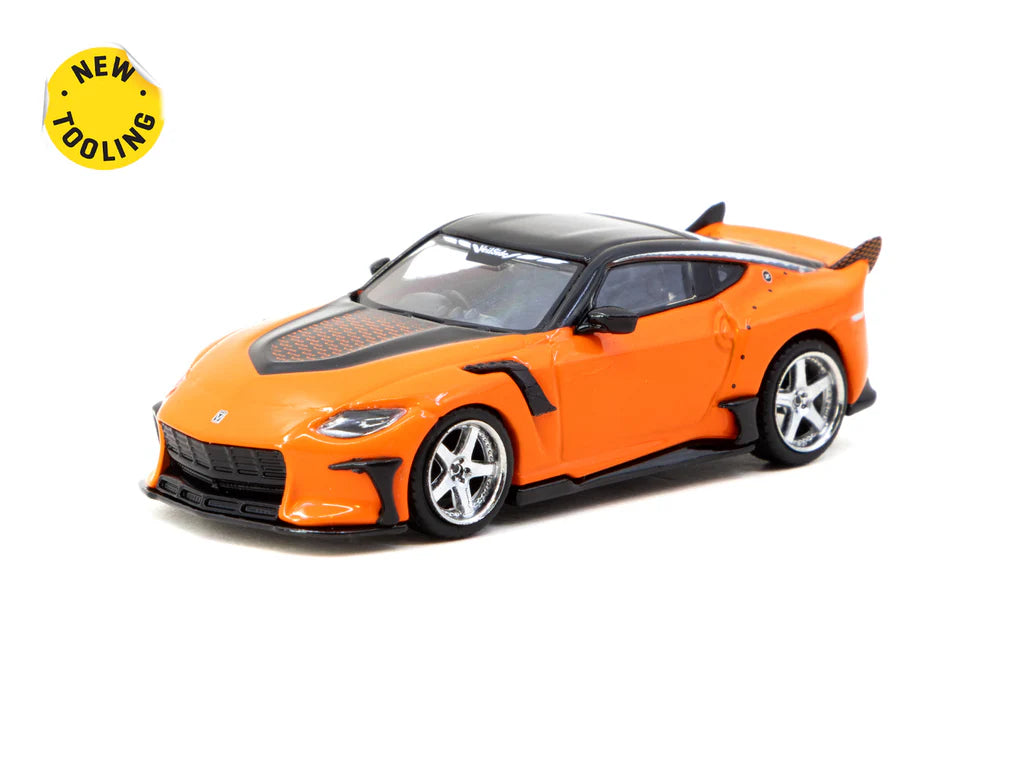 Tarmac Works 1:64 Nissan VeilSide FFZ400 Fairlady Z Orange T64G