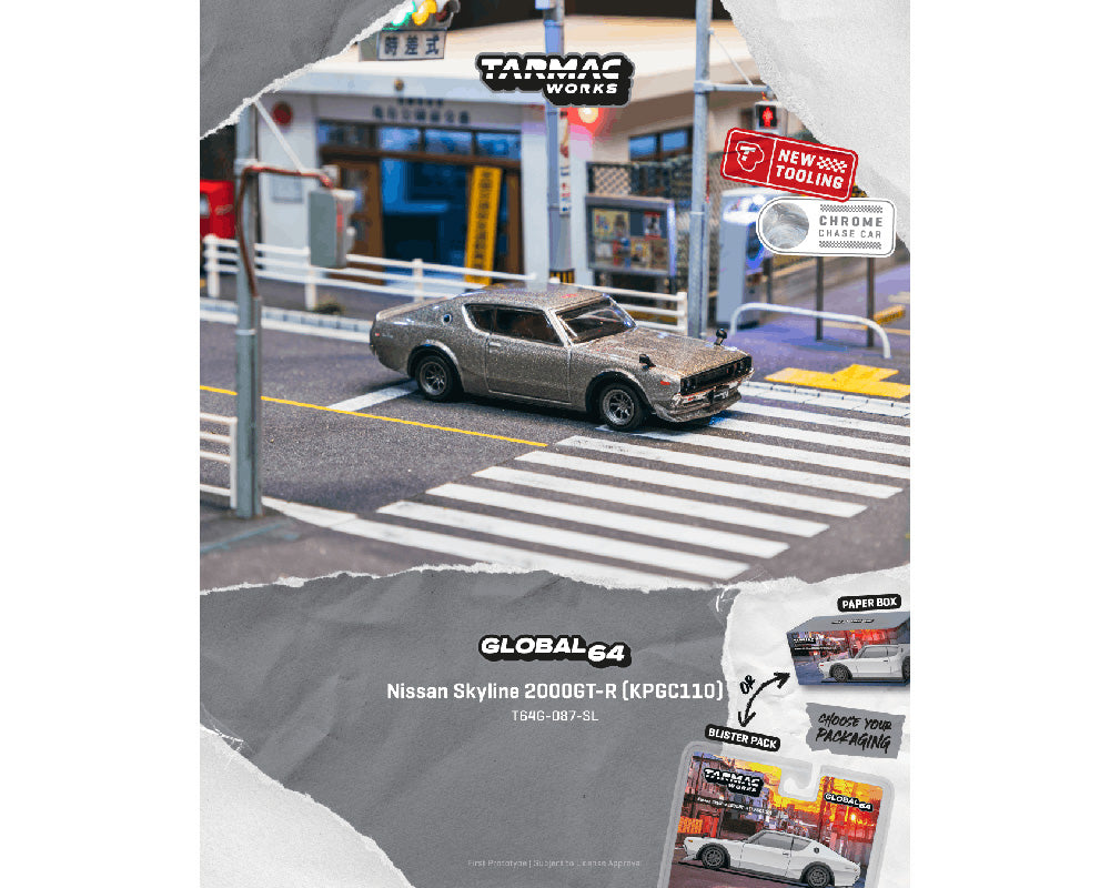 Preorder] Tarmac Works 1:64 Nissan Skyline 2000GT-R (KPGC110