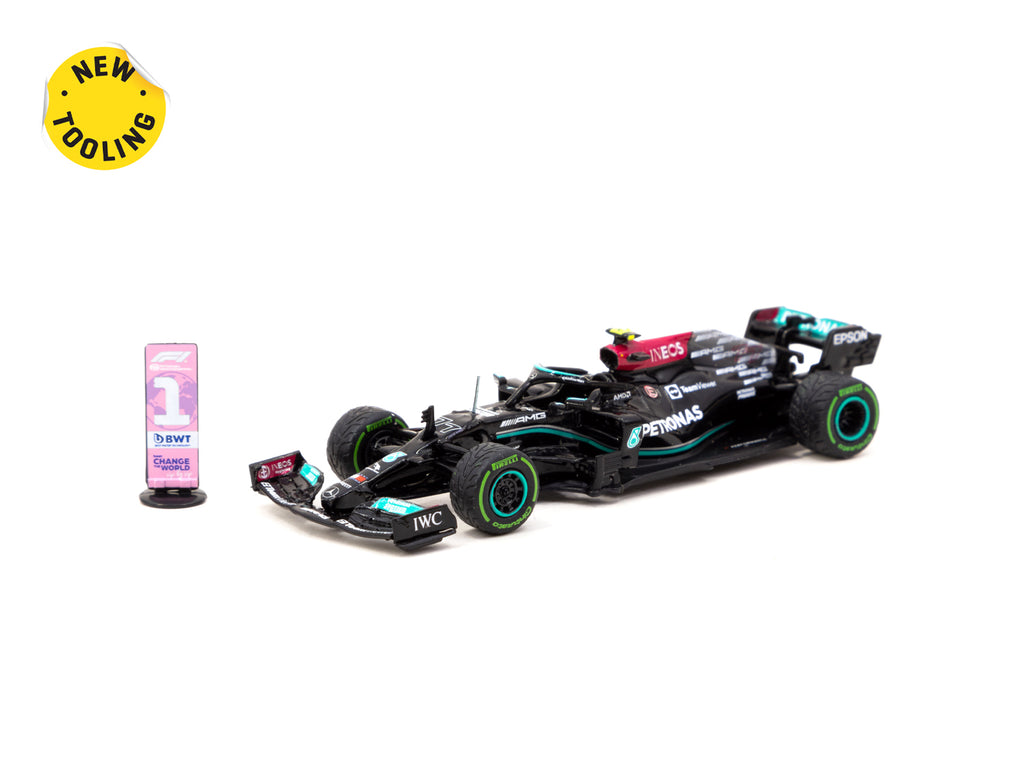 Spark 2021 F1 Mercedes AMG Bottas トルコGP Spark 1:43 Valtteri Bottas Mercedes AMG F1 W12 #77 winner