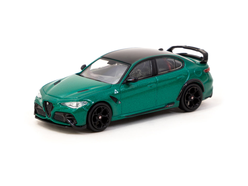 Tarmac Works 1:64 Alfa Romeo Giulia GTAm Green Metallic T64G-TL031