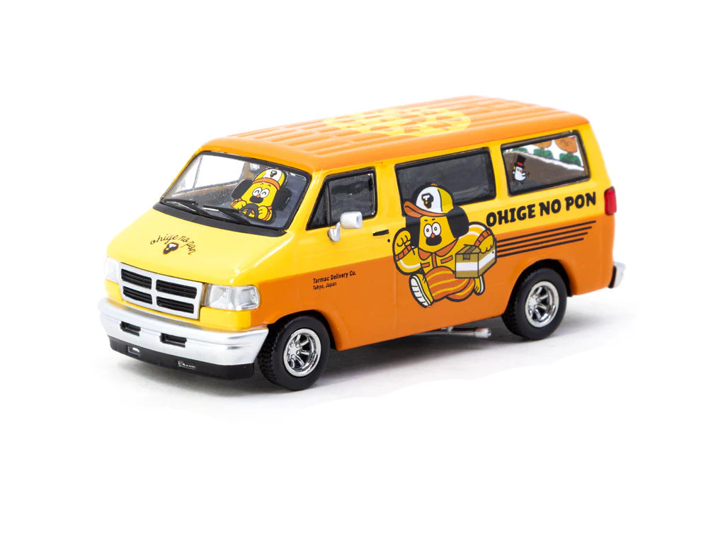 ☆新品未使用☆　TARMAC Dodge VAN Tarmac Works 1:64 Dodge Van OHIGE no PON T64G-TL032-ONP