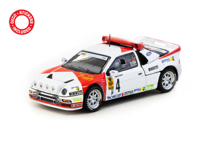 Tarmac Works 1:64 Ford RS200 Rallye Catalunya 1986 T64P-001-86RC04