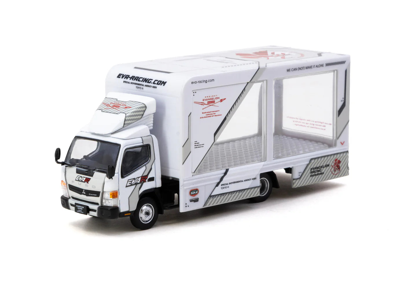 サポルト　EVA Racing TRUCK Tarmac Works 1:64 Mitsubishi Fuso Canter EVA Racing T64T-TL002-EVA