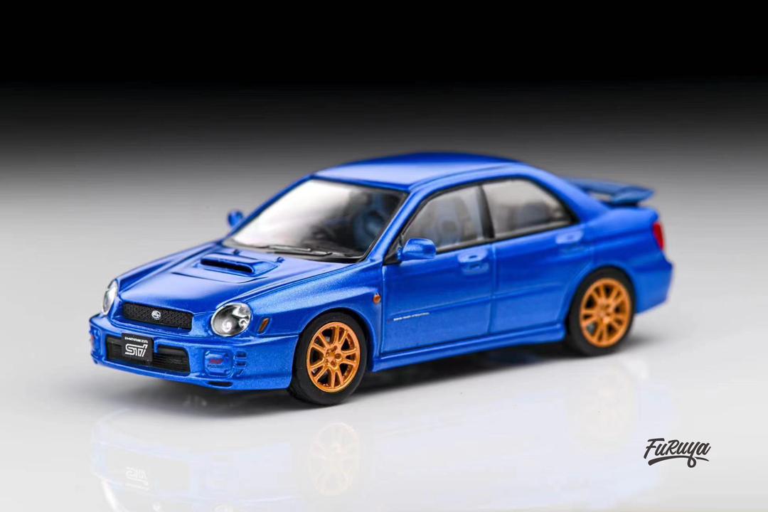 Furuya 1:64 Subaru Impreza WRX STI Sedan GD Bugeye (2 Colors
