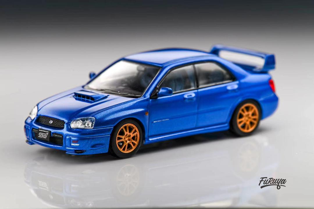Furuya 1:64 Subaru Impreza WRX STI Sedan GD Blobeye (2 Colors