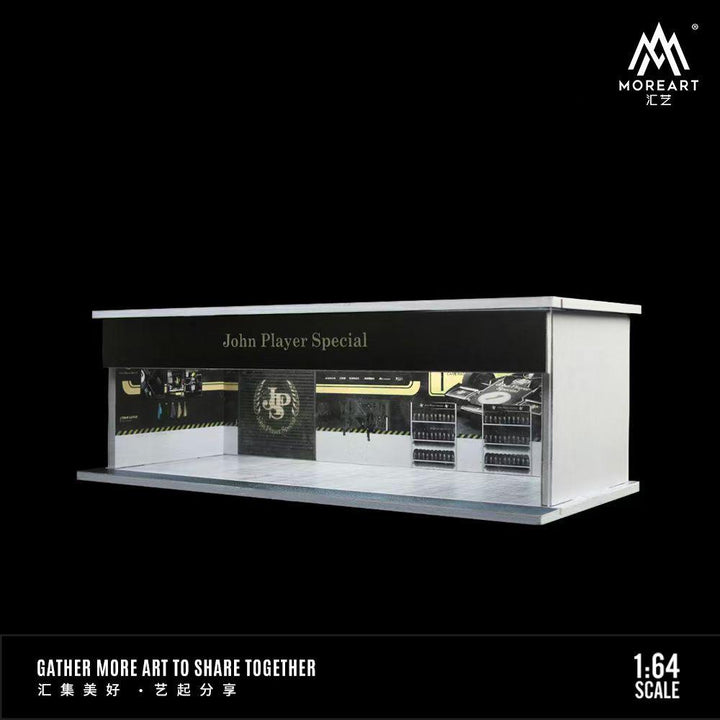 MoreArt 1:64 JPS and Datsun repair workshop (2 Version)