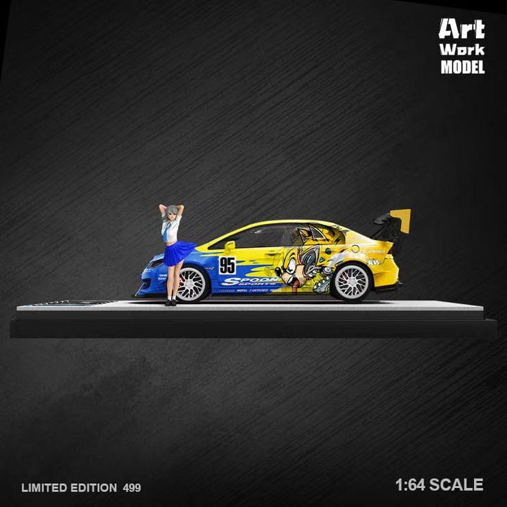 ArtWork Model 1:64 Honda Civic FD2 Spoon (2 Version)