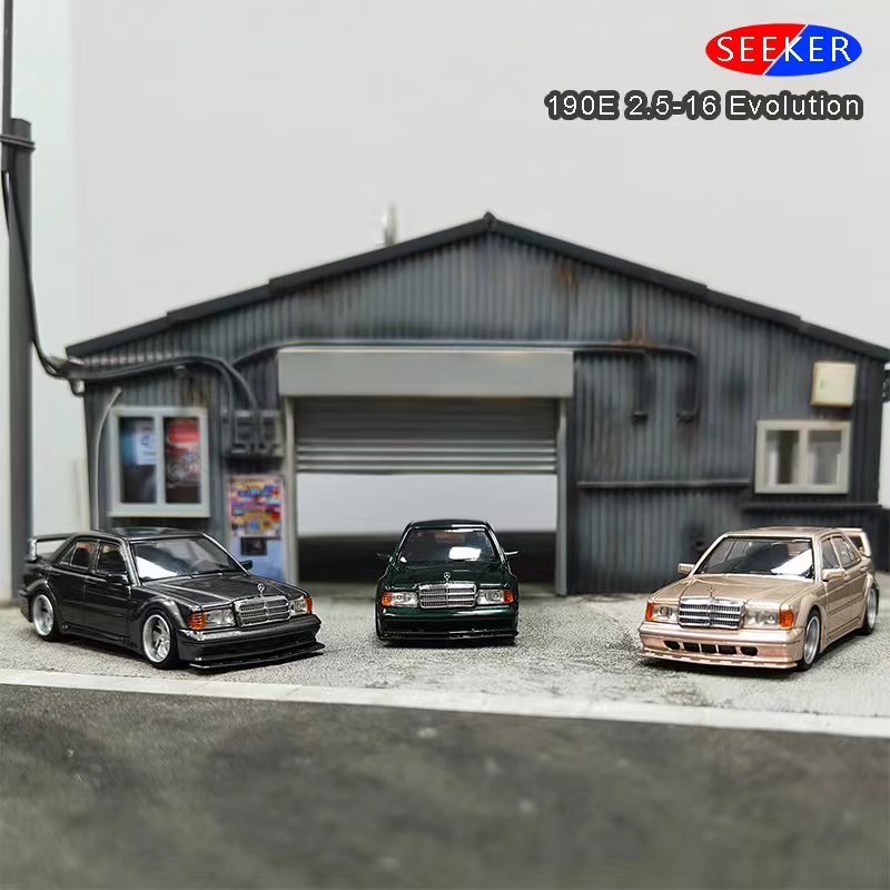 Seeker 1:64 Mercedes 190E W201 2.5-16 Evo (3 Colors