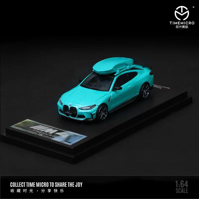 TimeMicro 1:64 BMW M4 Tiffany Blue