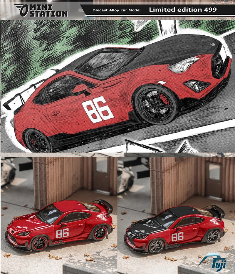 Mini Station X Fuji 1:64 Toyota GR86 (ZN8) Rocket Bunny