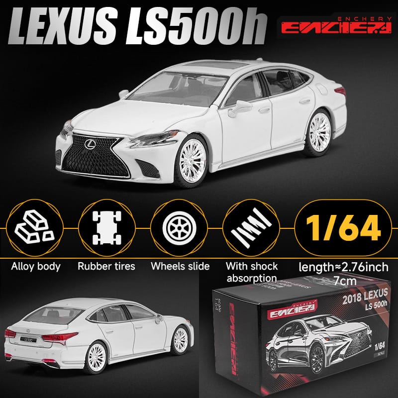 ENCHERY 1:64 Lexus LS500h (3 Colours) – Horizon Diecast