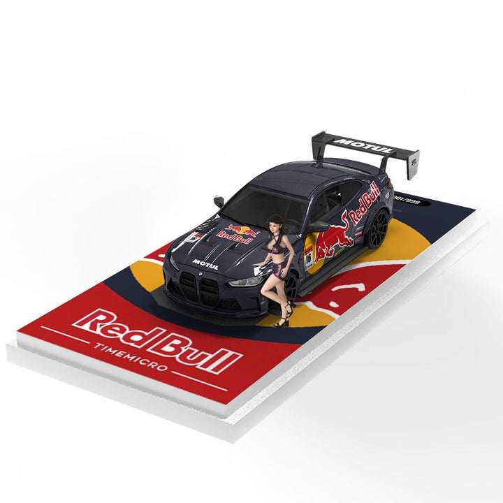 Time Micro 1:64 BMW M4 Redbull Livery (4 Version)
