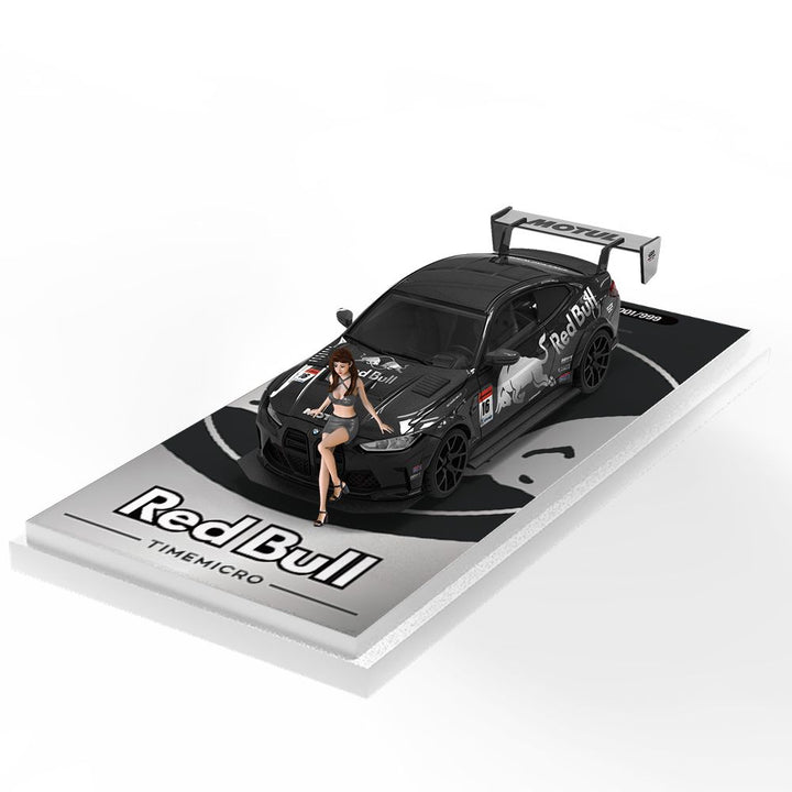 Time Micro 1:64 BMW M4 Redbull Livery (4 Version)