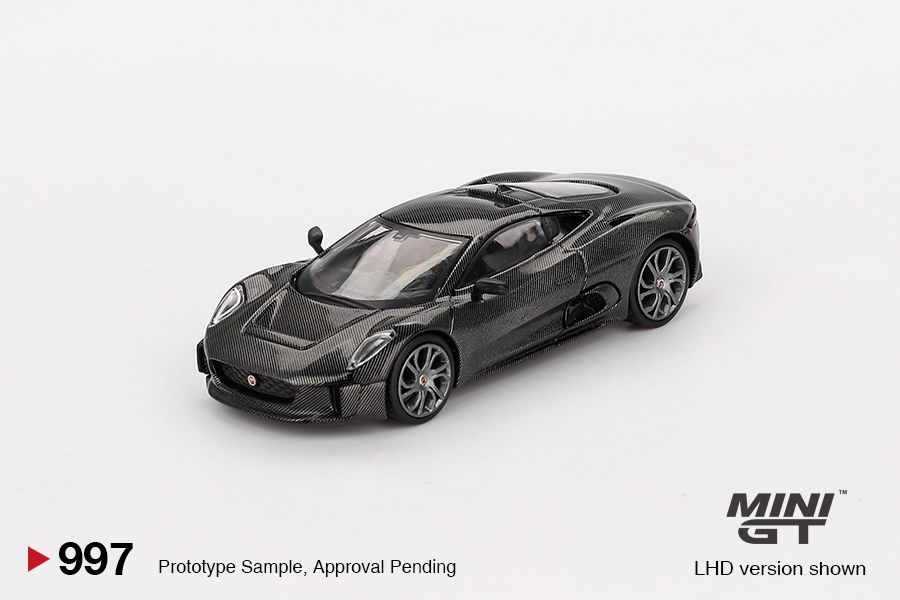 Mini GT 1:64 Jaguar C-X75 Test Car MGT00997-BL
