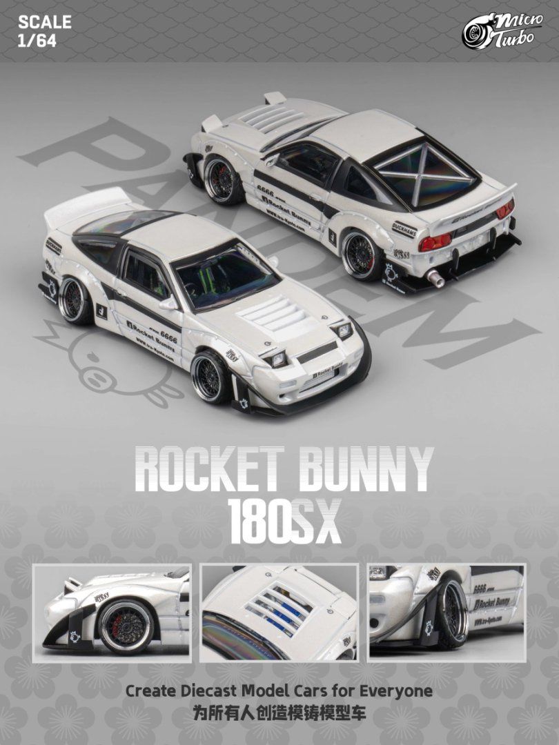 1/64 MicroTurbo Rocket Bunny 積載車 パンデムリバリ 1/64 MicroTurbo Rocket Bunny 積載車 パンデムリバリ - メルカリ