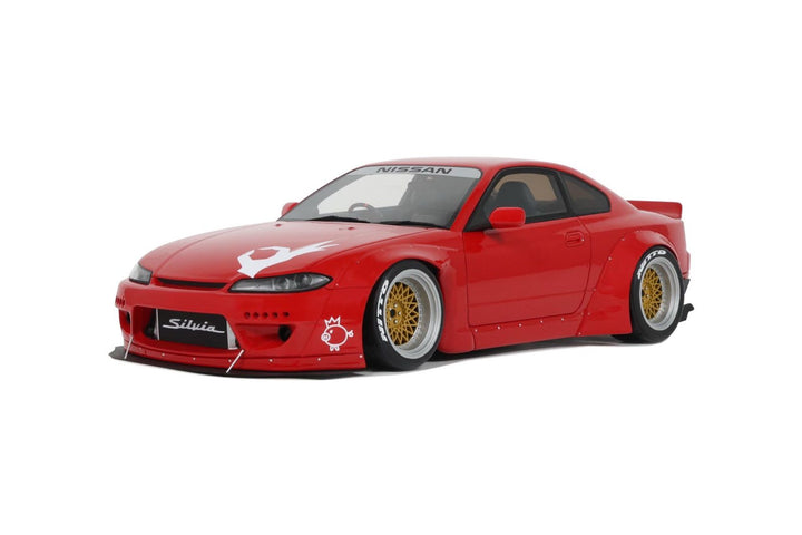 OttO 1:18 ROCKET BUNNY NISSAN SILVIA S15 NISSAN RED 2014 OT1115