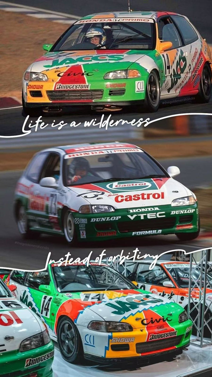 Street Weapon 1:64 Honda Civic EG6 Track Livery (2 Variants)