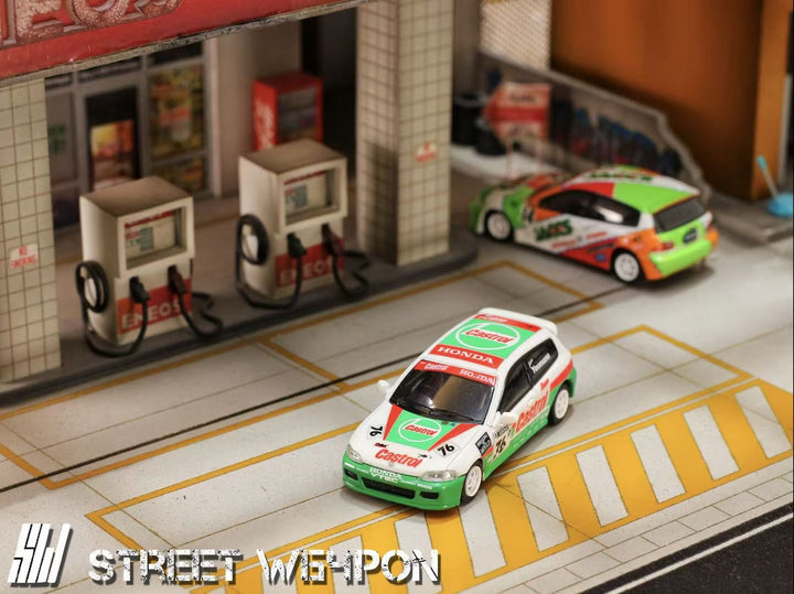 Street Weapon 1:64 Honda Civic EG6 Track Livery (2 Variants)