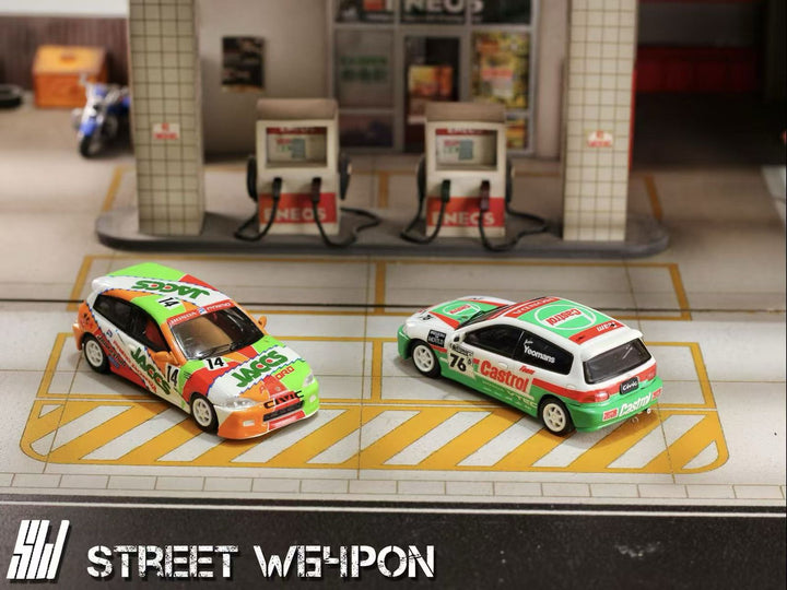 Street Weapon 1:64 Honda Civic EG6 Track Livery (2 Variants)