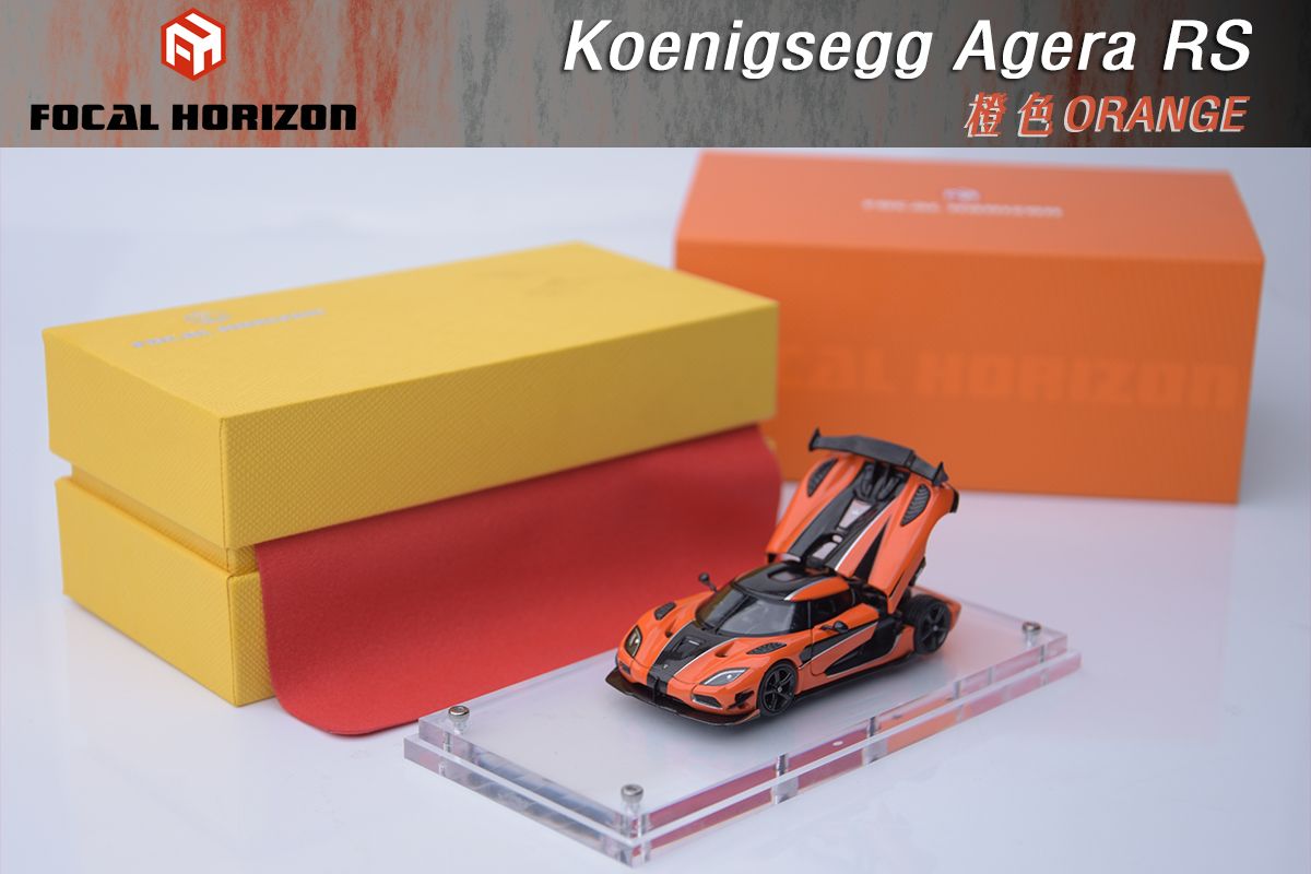 Focal Horizon 1:64 Koenigsegg Agera RS - Orange – Horizon Diecast