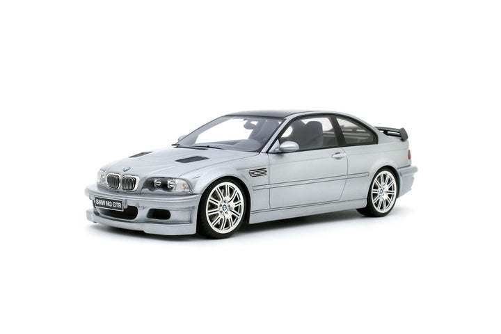 Otto 1:18  BMW E46 M3 GTR STREET TITAN SILVER METALLIC 354 2001 OT1128