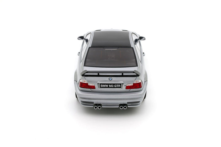Otto 1:18  BMW E46 M3 GTR STREET TITAN SILVER METALLIC 354 2001 OT1128
