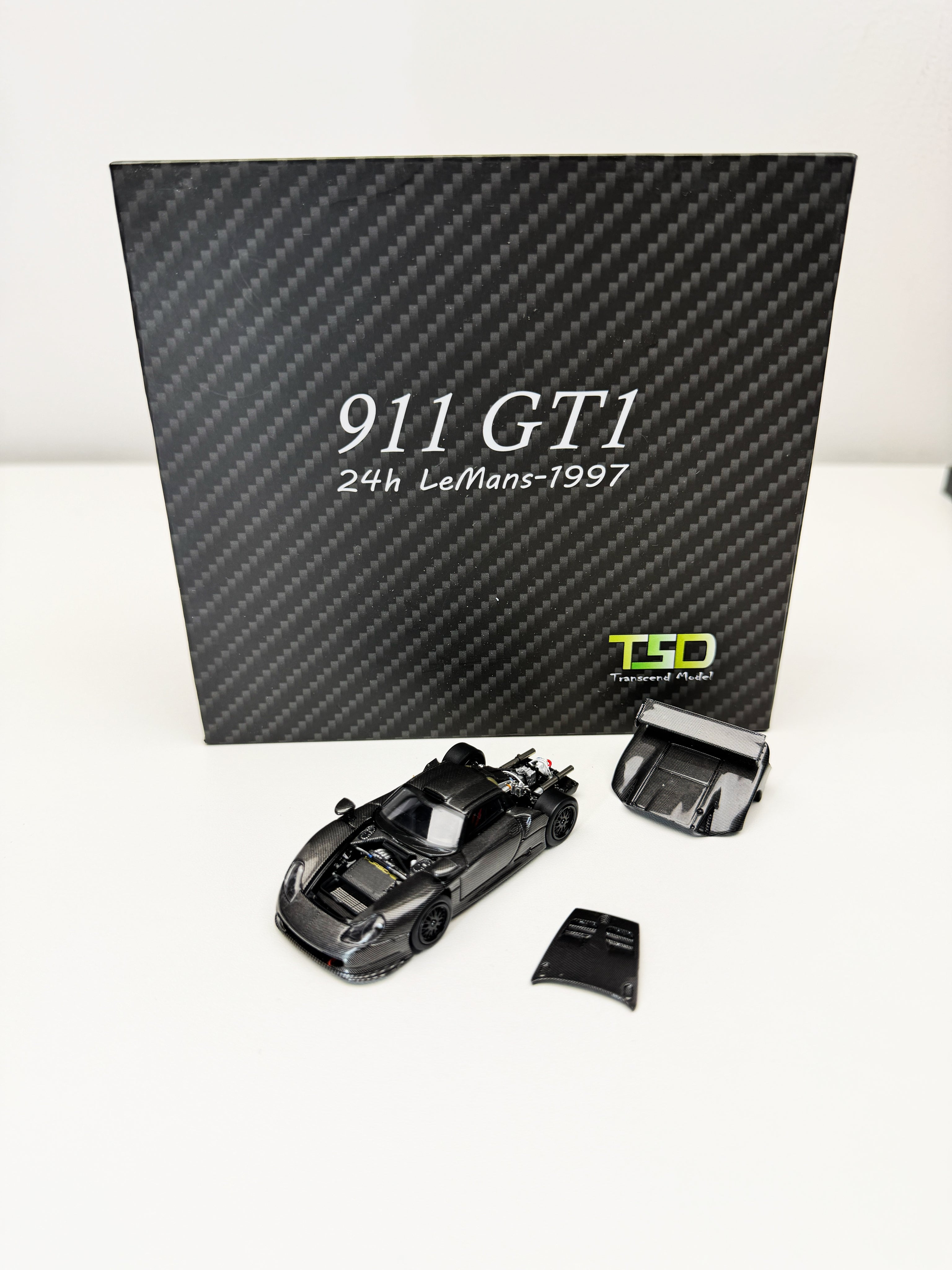 Transcend model 1:64 Porsche 911 GT1 24h LeMans 1997 – Horizon Diecast