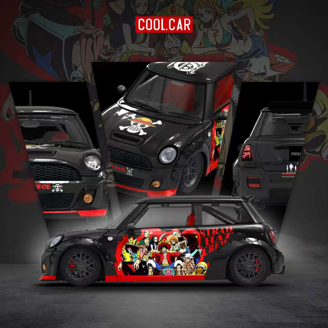 Preorder] Cool Car 1:64 MINI COOPER One Piece Livery CC643650
