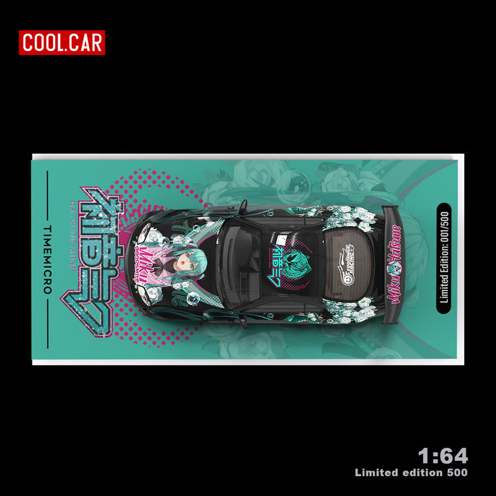 Cool Car 1:64 Toyota Supra Hatsune Miku livery (2 Version)