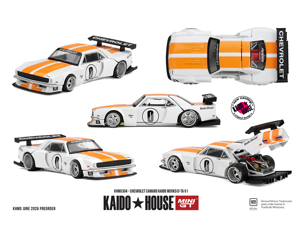 Preorder] Kaido House x Mini GT 1:64 Chevrolet Camaro KAIDO WORKS