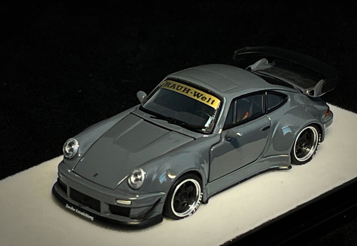 PGM 1:64 Porsche RWB 930 Cement Grey (2 Versions)