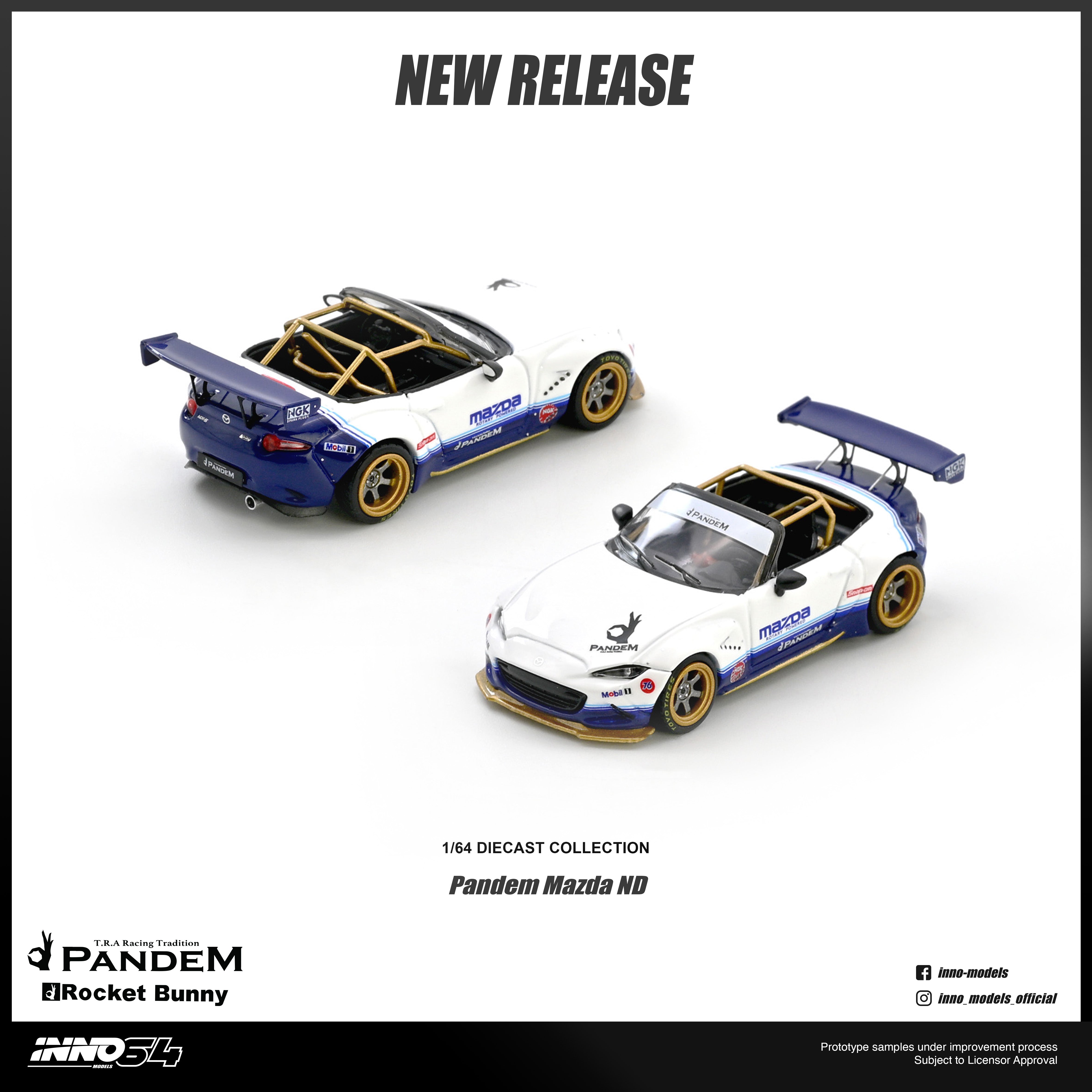 Preorder] Inno64 1:64 Mazda MX-5 (ND) Miata 
