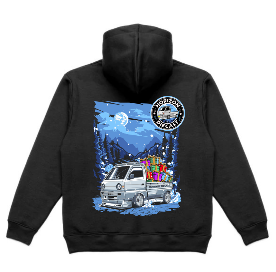 Horizon Diecast X illicit Clothing Co Winter Holidays Hoodie