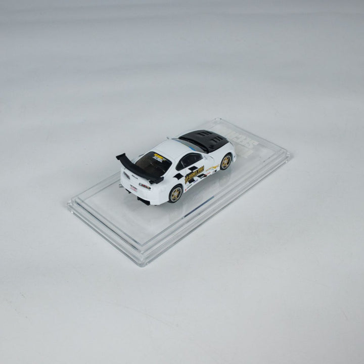 BM Creations 1:64 Toyota Supra X Top Secret (JZA80) White HEC 64B0431