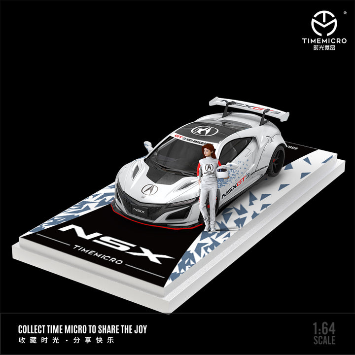 Time Micro 1:64 Honda NSX Racing Livery (4 Versions) TM641622/TM641623