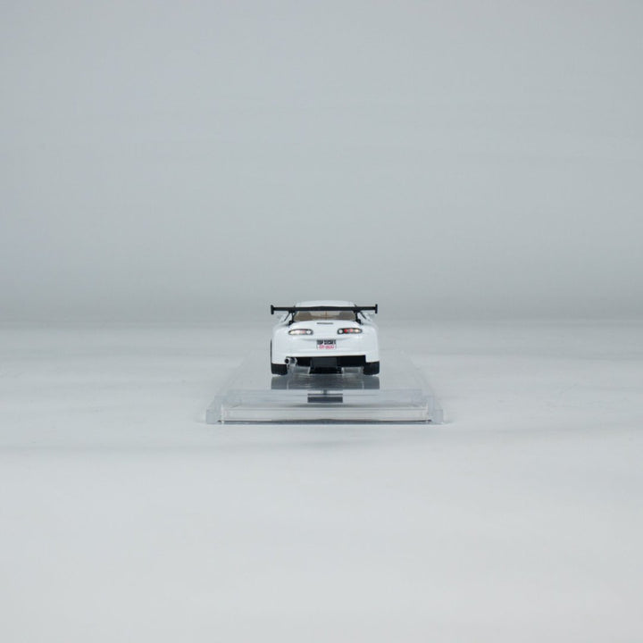 BM Creations 1:64 Toyota Supra X Top Secret (JZA80) White HEC 64B0431