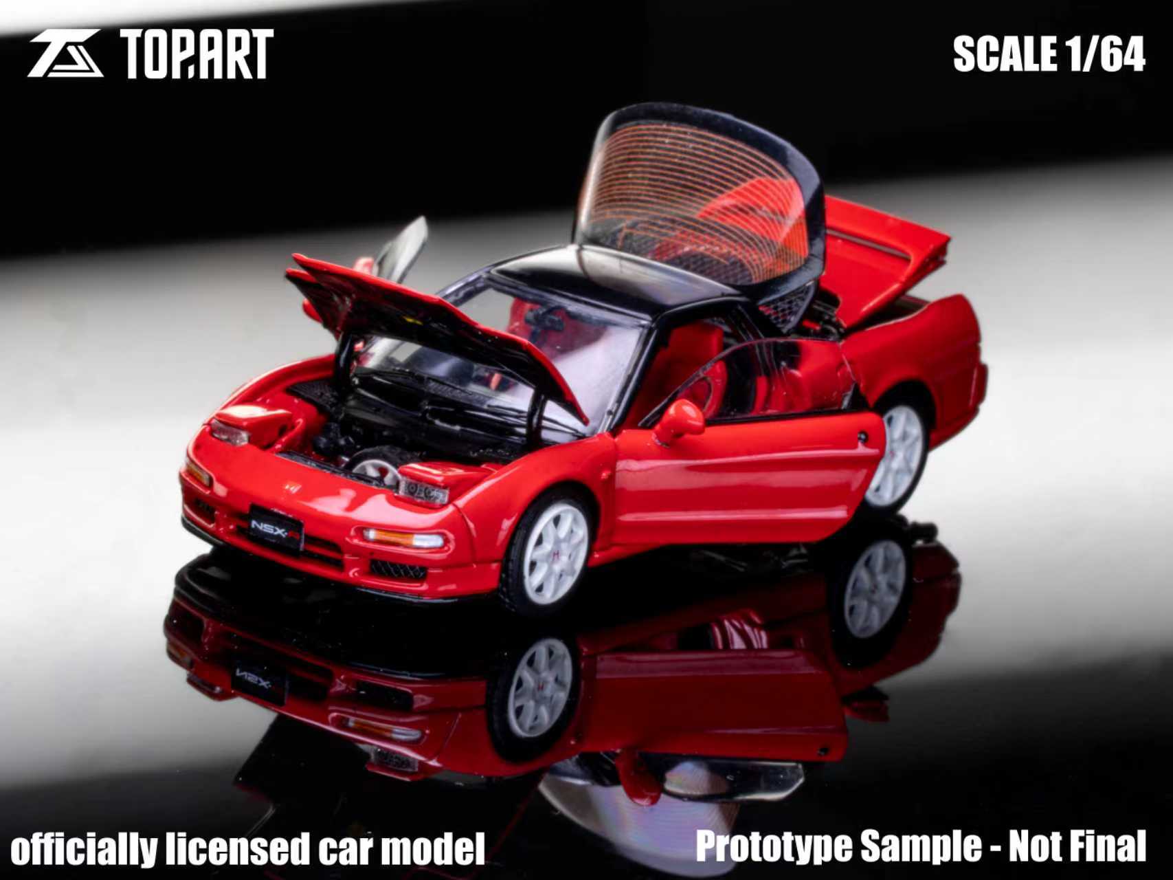 Preorder] TOPART 1:64 Honda NSX-R (NA1) 1992-95 Fully Open
